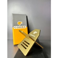 Cohiba Katlanabilir Çelik Puro Standı - Puro Tutucu - Puro Sehpası