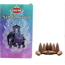 Yeni Estevia Krg Sandalwood Back Flow Konik Tütsü 10'lu.. Company