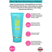 Güneş Kremi  SPF 50 Monoi Yağlı - 200ml