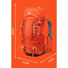 Go Veform Outdoor Kamp ve Yürüyüş Sırt Çantası (35+5 Litre Kapasiteli) Turuncu 8109