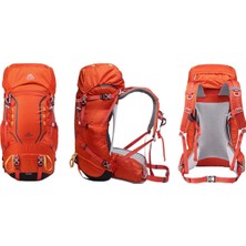 Go Veform Outdoor Kamp ve Yürüyüş Sırt Çantası (35+5 Litre Kapasiteli) Turuncu 8109