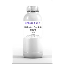 Formula Hidrojen H2O2 Peroksit %3 Oksijenli Su 30 kg