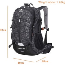 Go Veform Outdoor Kamp ve Yürüyüş Sırt Çantası (38  Litre Kapasiteli) Siyah 9922