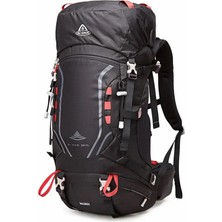 Go Veform Outdoor Kamp ve Yürüyüş Sırt Çantası (35+5 Litre Kapasiteli) Siyah 8109