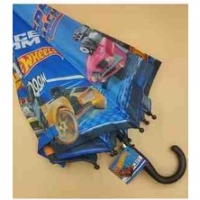 Sports Hot Wheels Lisanslı Çocuk Şemsiyesi + Hot Wheels Lisanslı Gözlük