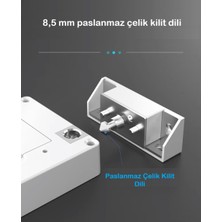 UmoTech Elektronik Akıllı Anahtarsız Çekmece -Dolap Kilidi Gizli Çekmece Kilidi ve Manyetik Güvenlik Çözümü