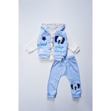 Lusana  517 9-18 Ay Fil Figürlü 3'lü Takım