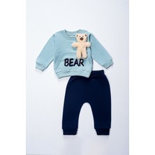 Lusana 479 6-18 Ay Bear Baskılı Ayı Oyuncaklı Takım