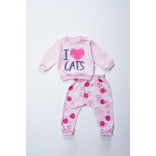 Lusana 378  6-18 Ay I Love Cats 2'li Takım