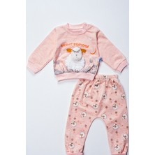 Lusana 367 6-18 Ay Kız Kuzu Nakışlı 2i Takım