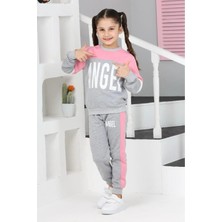 Lusana 3860 9-13 Yaş Angel Baskılı Iki Iplik Takım
