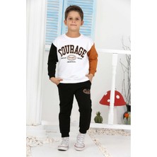 Lusana P3598 3-8 Yaş Courage Çift Renk Kol Takım