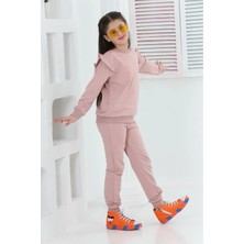 Lusana  3062 8-12 Yaş Omuz Fırfırlı Takım