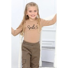 Lusana 3002 4-8 Yaş Smile Nakışlı Takım