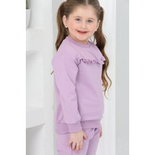 Lusana 3073 8-12 Yaş Önü Fırfırlı Takım