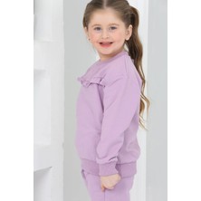 Lusana 3073 8-12 Yaş Önü Fırfırlı Takım