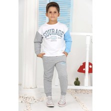 Lusana P3598 3-8 Yaş Courage Çift Renk Kol Takım