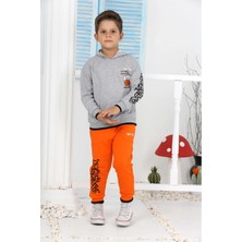 Lusana P3599 3-8 Yaş Goca Grew Baskılı Takım