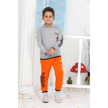 Lusana P3599 3-8 Yaş Goca Grew Baskılı Takım