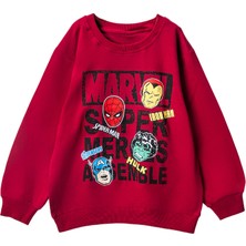 Lusana  80324 8-12 Yaş Iron Man Bask. Sweat