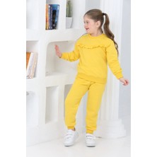 Lusana 3073 8-12 Yaş Önü Fırfırlı Takım