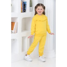 Lusana 3073 8-12 Yaş Önü Fırfırlı Takım
