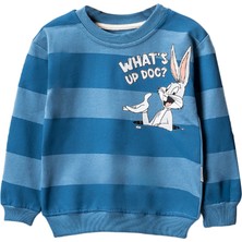 Lusana 24411 2-5 Yaş Erkek Bugs Bunny Baskılı 2li Takım