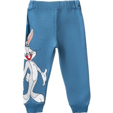 Lusana 24411 2-5 Yaş Erkek Bugs Bunny Baskılı 2li Takım