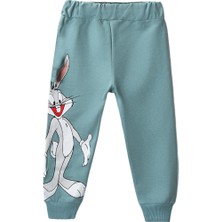 Lusana 24411 2-5 Yaş Erkek Bugs Bunny Baskılı 2li Takım
