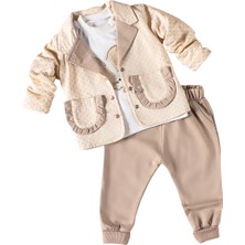 Lusana 1018 9-24 Ay Cepleri Fırfırlı Tavşanlı Hırkalı Takım