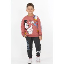 Lusana Zm 23560 3-8 Yaş Donald Mickey Baskılı Takım