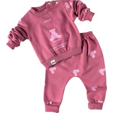 Lusana 1081 6-18 Ay Pretty Baskılı 2'li  Takım