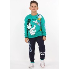 Lusana Zm 23560 3-8 Yaş Donald Mickey Baskılı Takım