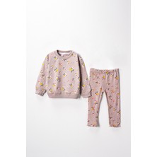 Lusana 9878 2-5 Yaş Çiçekli Raporlu 2 Iplik Takım