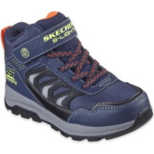 Skechers Storm Blazer - Glow Roam Büyük Erkek Çocuk Lacivert Işıklı Bot 406410L Nvbk