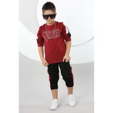 Lusana 3867 8-12 Yaş Never Baskılı Takım