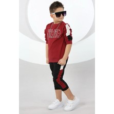 Lusana 3867 8-12 Yaş Never Baskılı Takım