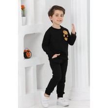 Lusana 3065 3-7 Yaş Ayıcık Detaylı Erkek Takım