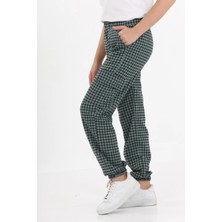 Lusana 3010 9-13 Yaş Komando Cep Paça Lastikli Pantolon