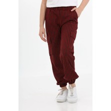 Lusana 3010 9-13 Yaş Komando Cep Paça Lastikli Pantolon