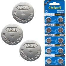 Teknobaz Oxford AG13 LR44 Pil 10LU Paket Fiyat * Tıanqıu (K246)