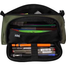 Jacbag Prime XL-Lastik Ayraçlı İki Bölmeli Kalem Kutusu