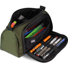 Jacbag Prime XL-Lastik Ayraçlı İki Bölmeli Kalem Kutusu
