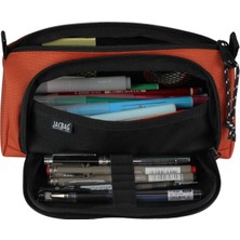 Jacbag Prime XL-Lastik Ayraçlı İki Bölmeli Kalem Kutusu