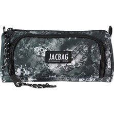 Jacbag Prime XL-Lastik Ayraçlı İki Bölmeli Kalem Kutusu