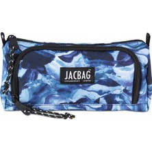 Jacbag Prime XL-Lastik Ayraçlı İki Bölmeli Kalem Kutusu