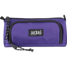 Jacbag Prime XL-Lastik Ayraçlı İki Bölmeli Kalem Kutusu