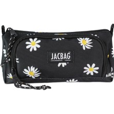 Jacbag Prime XL-Lastik Ayraçlı İki Bölmeli Kalem Kutusu