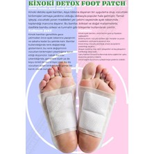 Kinoki Detoks Ayak Bandı , Foot Patch Toksn Atıcı Detox Ayak Detoksu Bantı 8'li