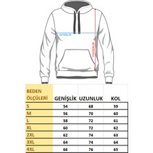 Gölge Stor Atatürk Yazılı Kapşonlu Unisex Sweatshirt 815